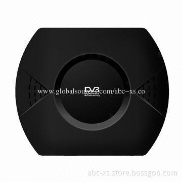 HD DVB-T2 Digital TV Receiver, Supports USB PVR/Time Shift/H.264/MPEG4/MPEG2 120 * 100 * 38mm